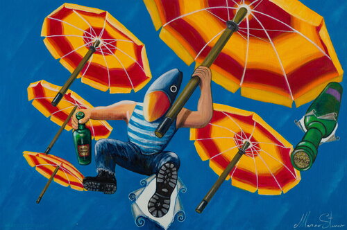 “katà métron” van Marco Stocco, Schilderij te koop op Singulart