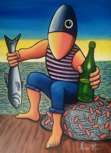 The gift of simplicity - ALBA de Marco Stocco, Pintura a la venta en Singulart