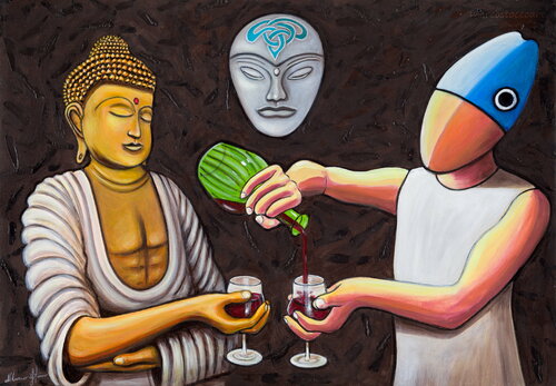 Spirito, Mente ed Anima van Marco Stocco, Schilderij te koop op Singulart
