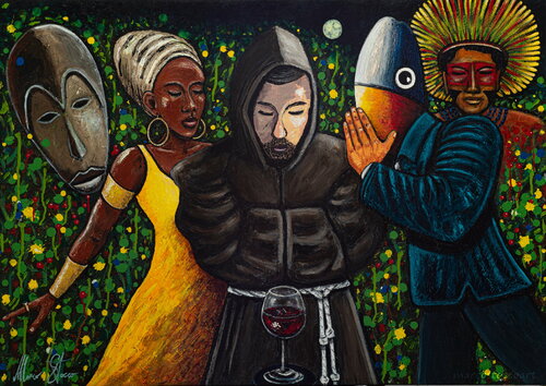 Ricordando chi ha pagato per l'ordine e il progresso. de Marco Stocco, Pintura a la venta en Singulart