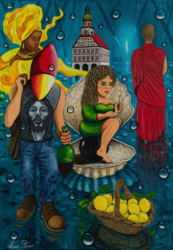 Mondo irrazionale van Marco Stocco, Schilderij te koop op Singulart