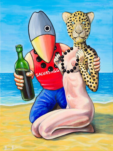 Estate felina van Marco Stocco, Schilderij te koop op Singulart