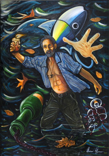Agitazione tropicale de Marco Stocco, Pintura a la venta en Singulart