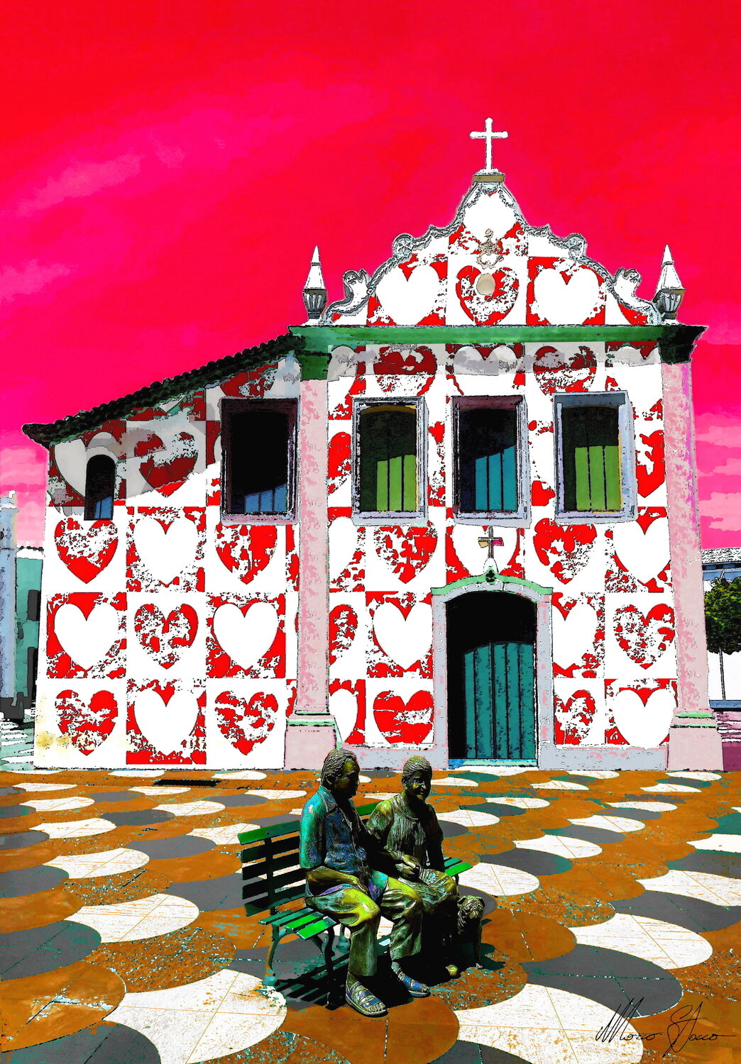 Jorge Amado e Zelia Marco Stocco