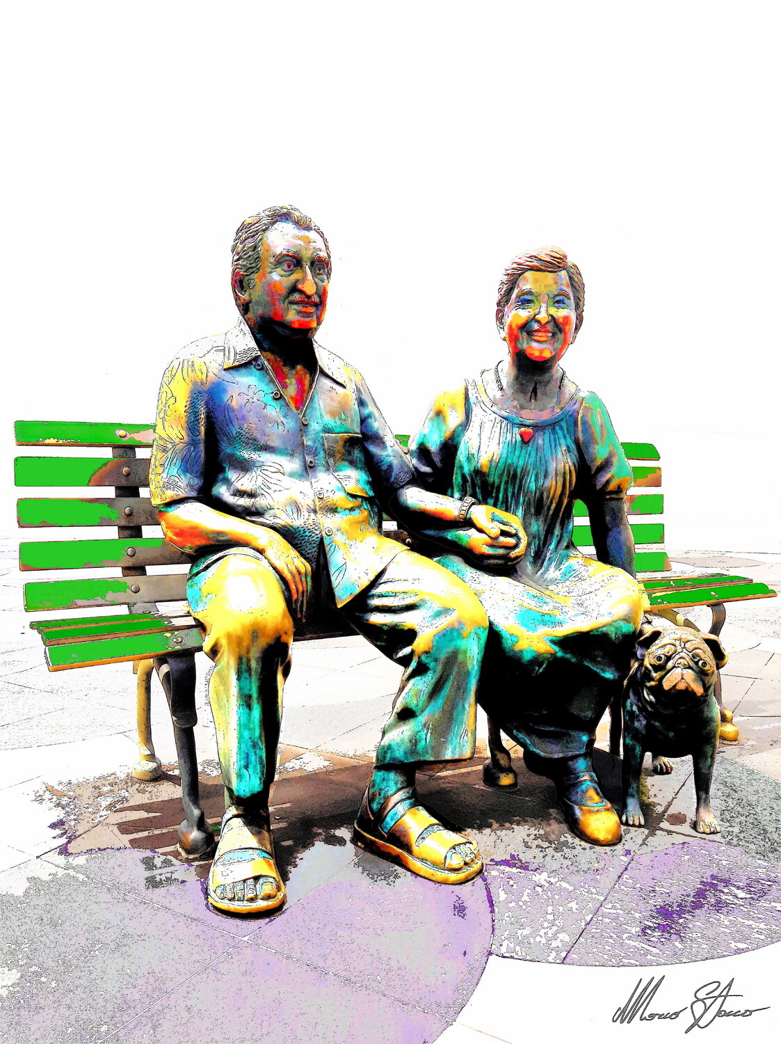 Jorge Amado e Zelia Marco Stocco