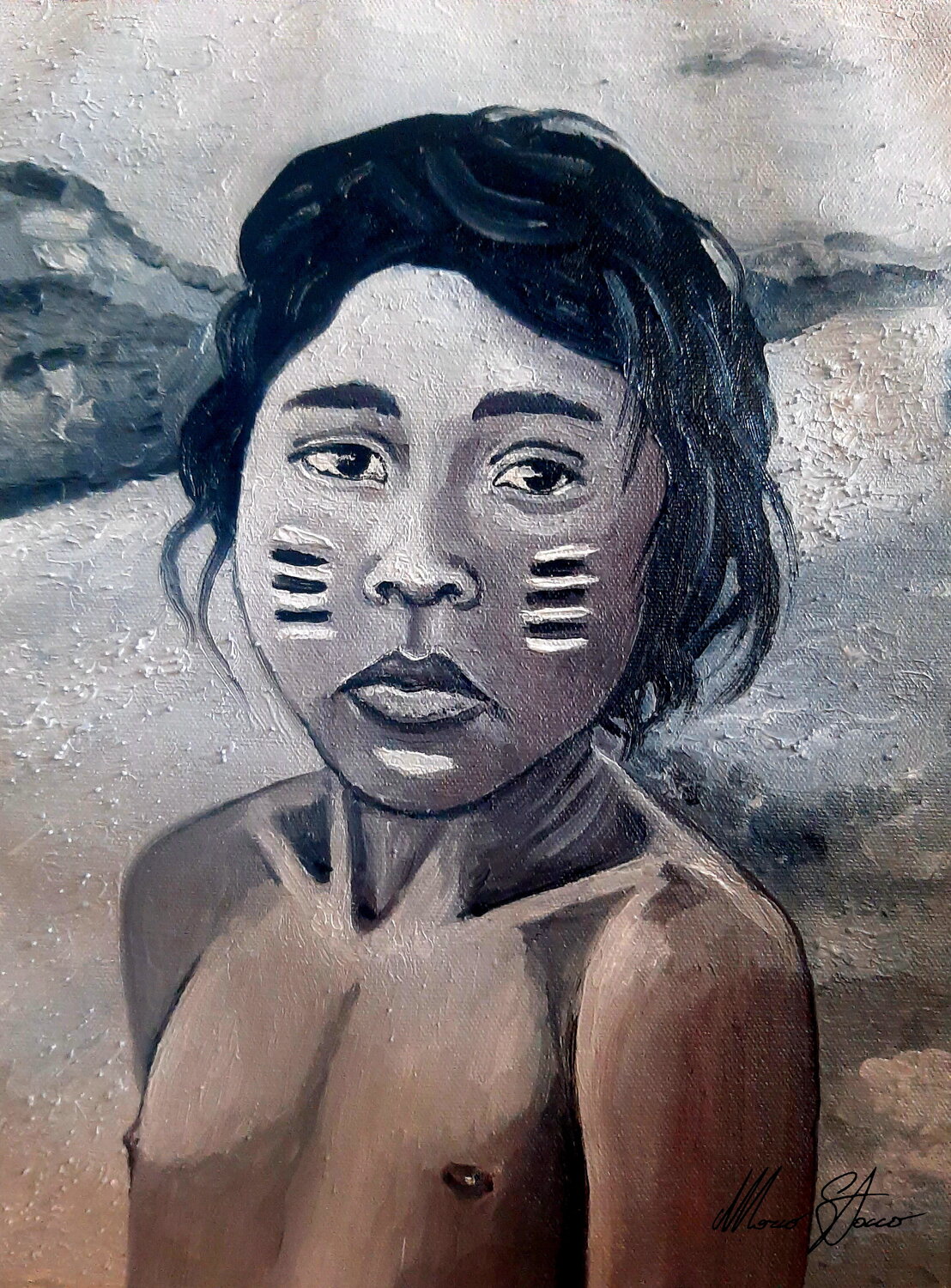 Xingu Criança Indio Marco Stocco