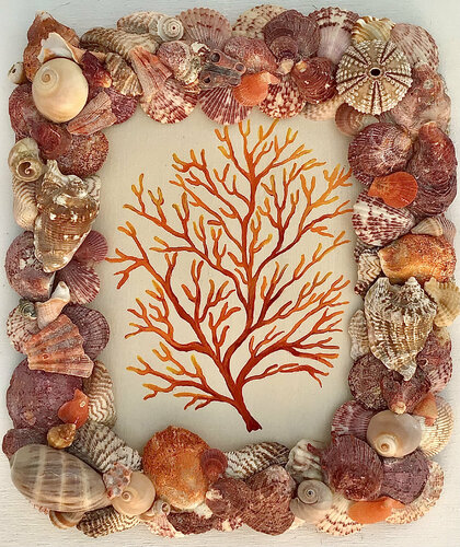 Sea Fan Coral van Natalie L, Schilderij te koop op Singulart