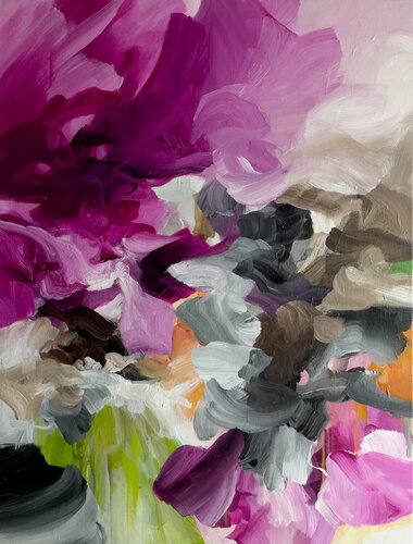 Secret garden di Inès Khadraoui, Pittura in vendita su Singulart