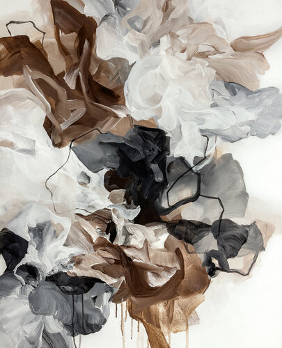 February day 1 par Inès Khadraoui, Peinture en vente sur Singulart