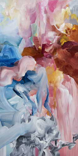 Walk in the unreal di Inès Khadraoui, Pittura in vendita su Singulart