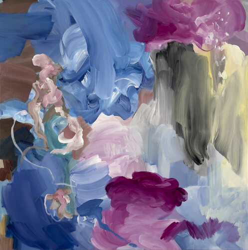 2nd basement by Inès Khadraoui, Painting for Sale on Singulart