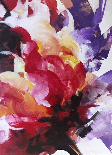 Emotion in motion von Inès Khadraoui, Malerei kaufen auf Singulart