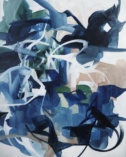 En apesanteur by Inès Khadraoui, Painting for Sale on Singulart
