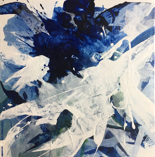 Black season 2 by Inès Khadraoui, Painting for Sale on Singulart