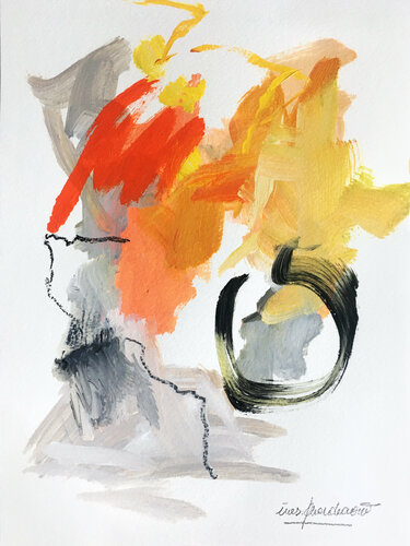 Impulse N1 by Inès Khadraoui, Work on Paper for Sale on Singulart