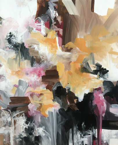 Something unexpected by Inès Khadraoui, Painting for Sale on Singulart