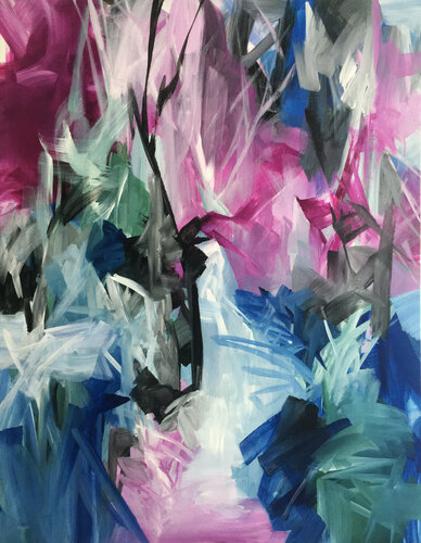 An idea of paradise van Inès Khadraoui, Schilderij te koop op Singulart