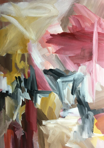 Conversation de Inès Khadraoui, Pintura a la venta en Singulart