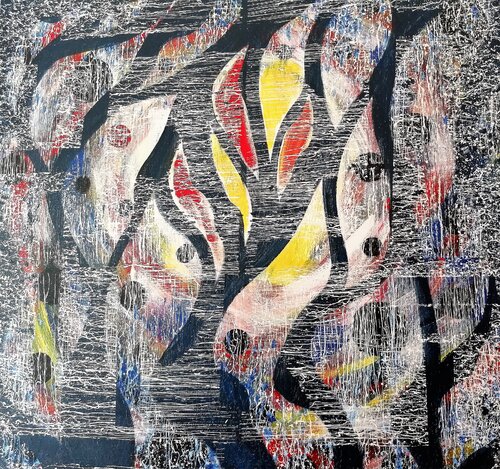 Metamorphosis XIV van Ana Guberina, Schilderij te koop op Singulart