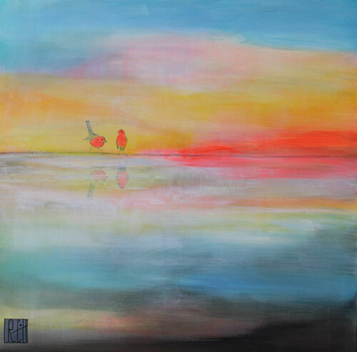 DEUX van Ly-Rose, Schilderij te koop op Singulart