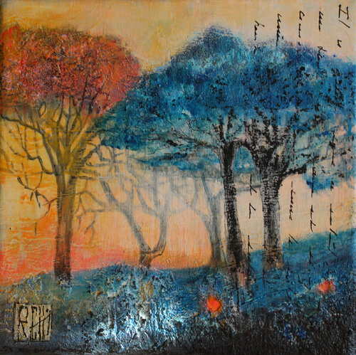 Octobre 2 van Ly-Rose, Schilderij te koop op Singulart