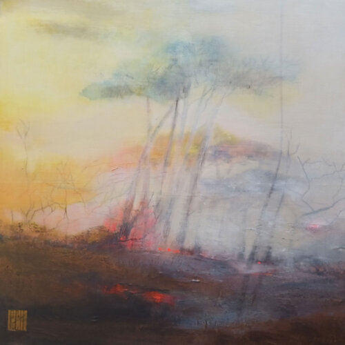 Fumée van Ly-Rose, Schilderij te koop op Singulart
