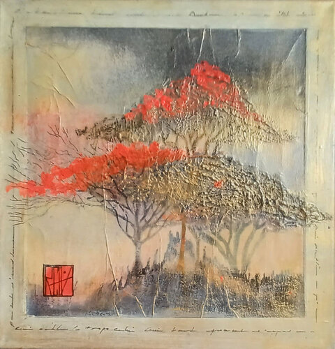 Le feu du soir von Ly-Rose, Malerei kaufen auf Singulart