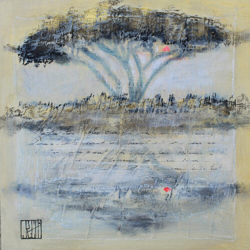 Arbre à mots di Ly-Rose, Pittura in vendita su Singulart