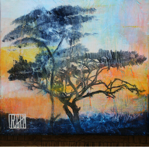 De la série Arbres di Ly-Rose, Pittura in vendita su Singulart