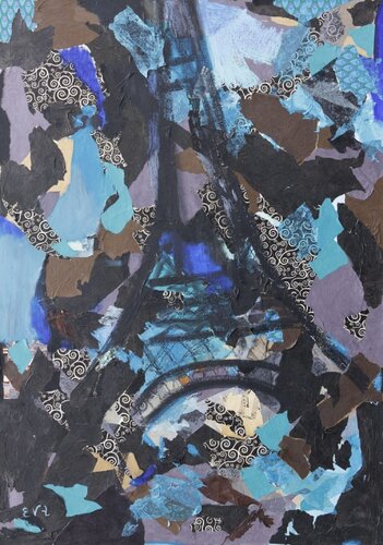 TOUR EIFFEL92 di Eva Schmidt, Pittura in vendita su Singulart