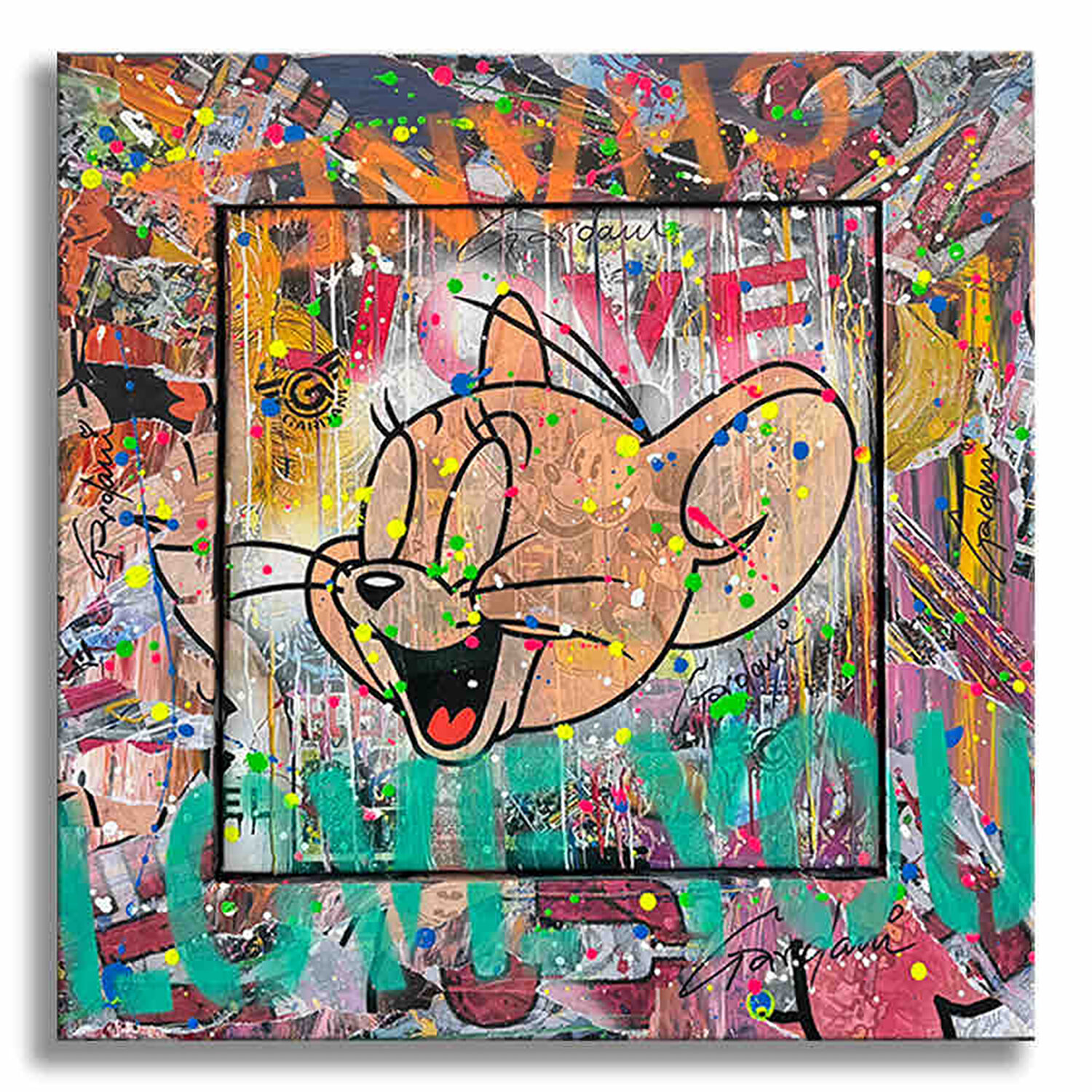 Thema Tom En Jerry Schilderijen