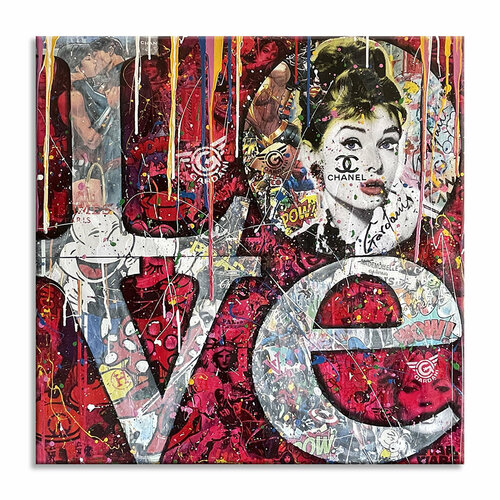 Invisible Love – Original Painting on canvas by Gardani, 회화 for Sale on Singulart