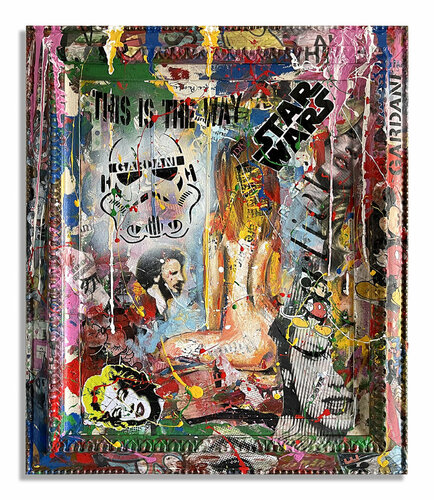 Star Way – Original Painting on Canvas di Gardani, Pittura in vendita su Singulart