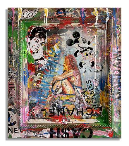Cash Chanel – Original Painting on Canvas Gardani