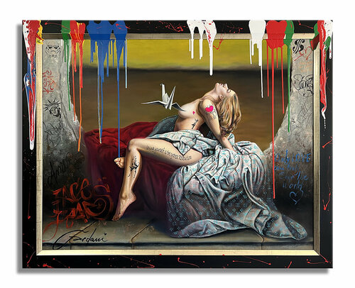 The Greatest Revolution – Original Painting on Canvas par Gardani, Peinture en vente sur Singulart