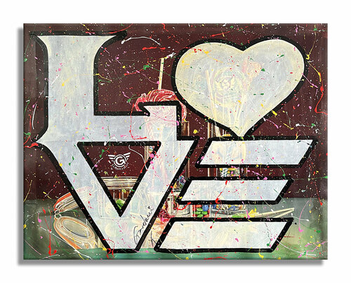 Sweet Love – Original Painting on canvas van Gardani, Schilderij te koop op Singulart