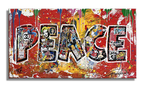Peace  – Original Painting on Canvas Gardani