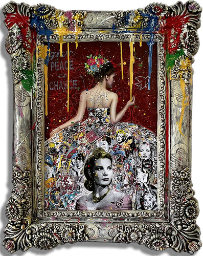 Give Peace – Original Painting on Canvas by Gardani, 회화 for Sale on Singulart