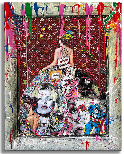 Elegance– Original Painting on Canvas von Gardani, Malerei kaufen auf Singulart