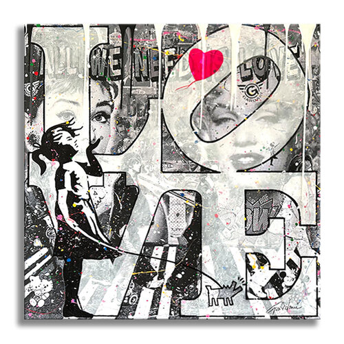 Color Love – Original Painting on canvas di Gardani, Pittura in vendita su Singulart