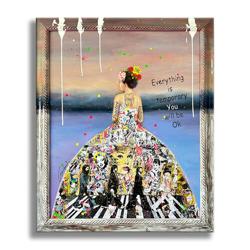 Temporary – Original Painting on Canvas Gardani