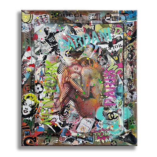 Dimensional – Original Painting on Canvas Gardani