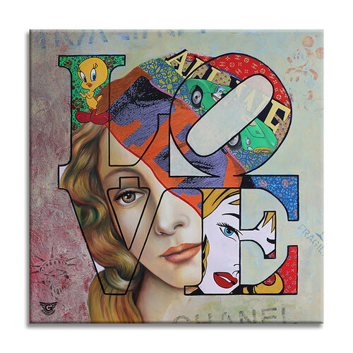 The Birth of Venus-Love – Original Painting on canvas Gardani