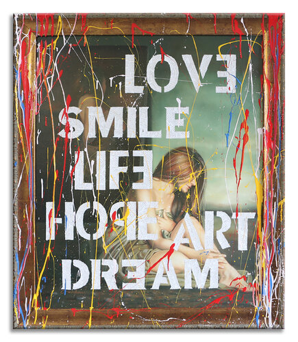 HOPE – Original Painting on canvas de Gardani, Pintura a la venta en Singulart