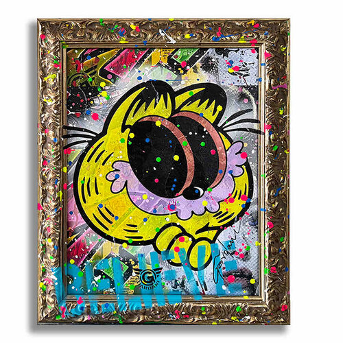 Garfield Opinion – Original Painting on canvas Gardani