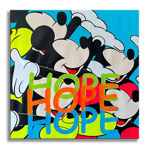 Mickey Hope -  Original Painting on Canvas von Gardani, Malerei kaufen auf Singulart