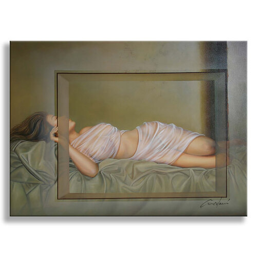 Where Colors Dream Again - Original Painting on Canvas Gardani