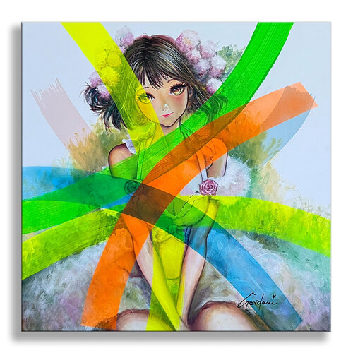 A Promise - Original Painting on Canvas van Gardani, Schilderij te koop op Singulart