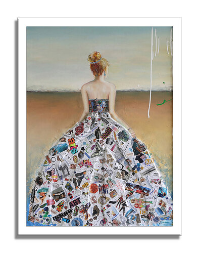 Smart Beauty - Canvas - Giclee Print Limited Edition by Gardani, Print for Sale on Singulart