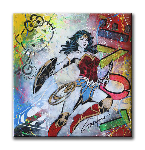 Love Wonder Woman  -  Paper - Giclee print Limited Edition von Gardani, Druck kaufen auf Singulart